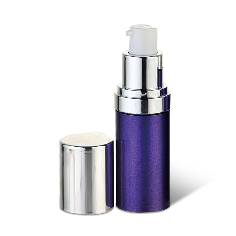 Envases para el cuidado de la piel de botella sin aire redonda clásica YH-L004，15ml