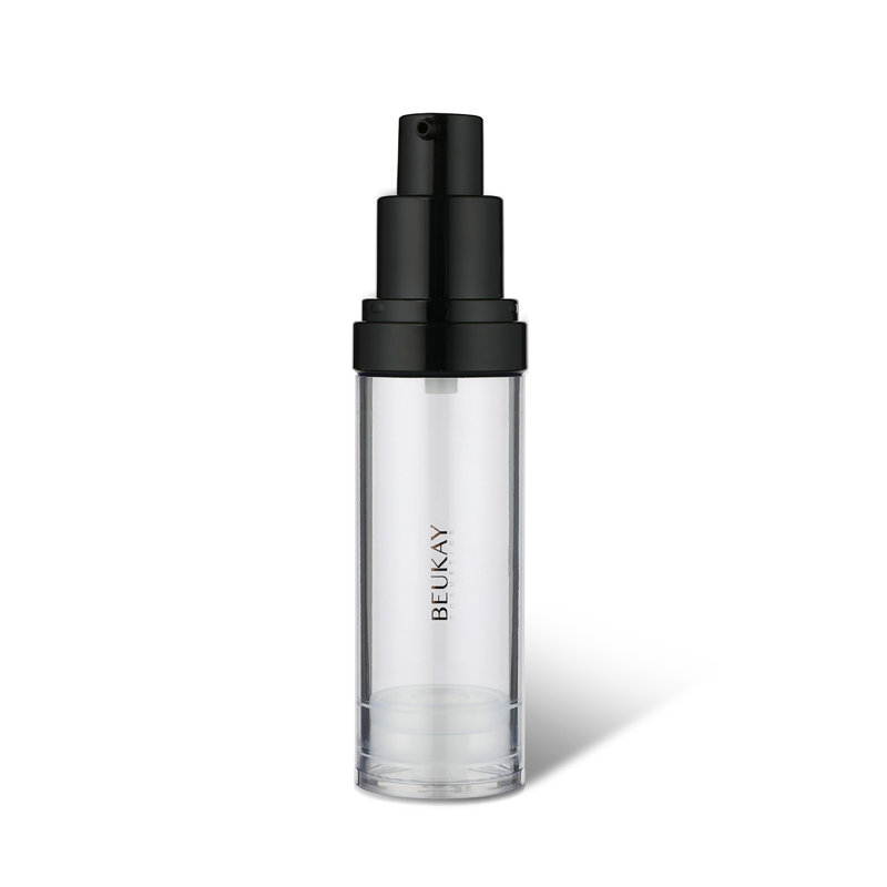 Envases para el cuidado de la piel de botella sin aire de cilindro clásico YH-L004, 30ml