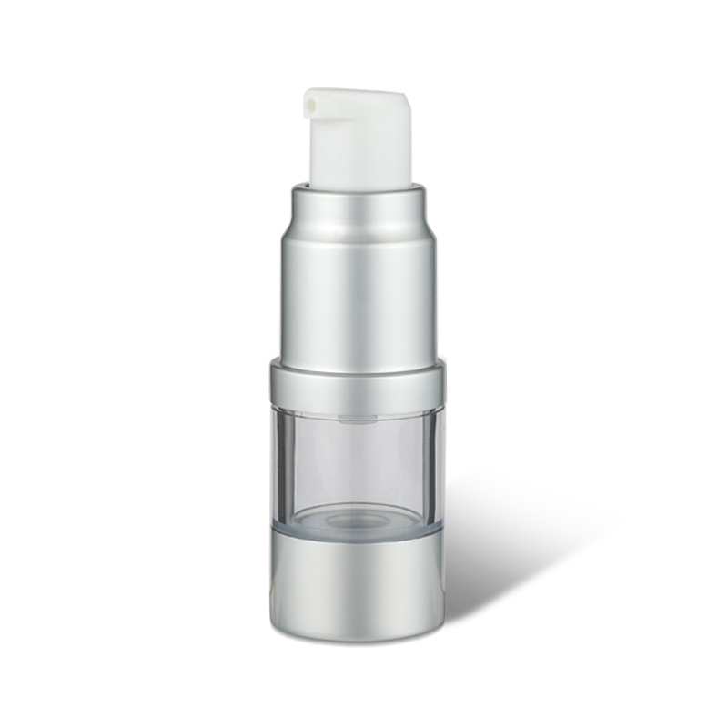 Envase para el cuidado de la piel de botella sin aire de aluminio redonda YH-L7B