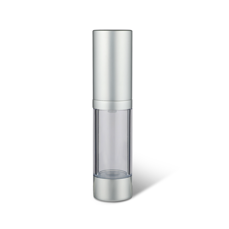 Envase de botella airless de aluminio cilíndrico YH-L15B